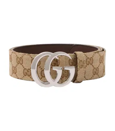 Gucci Flat Marmont GG Canvas belt | Thumbnail 1