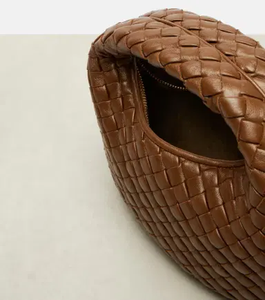 Bottega Veneta Baby Veneta leather top-handle bag | Thumbnail 4