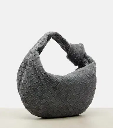 Bottega Veneta Jodie Intrecciato Medium suede tote bag | Thumbnail 2