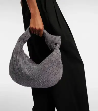 Bottega Veneta Jodie Intrecciato Medium suede tote bag | Thumbnail 5