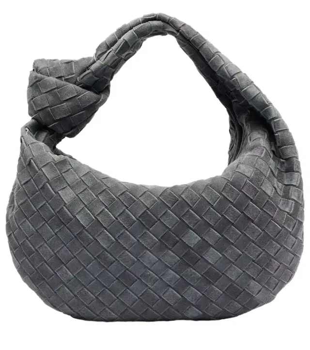 Jodie Intrecciato Medium suede tote bag