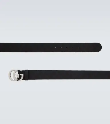 Gucci Flat Marmont GG Canvas belt | Thumbnail 2