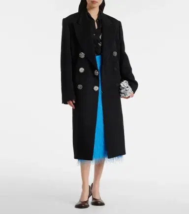 Dries Van Noten Embellished jacquard coat | Thumbnail 2 Dries Van Noten Embellished jacquard coat | Thumbnail 2