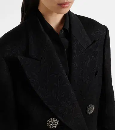 Dries Van Noten Embellished jacquard coat | Thumbnail 7 Dries Van Noten Embellished jacquard coat | Thumbnail 7