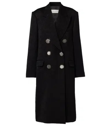 Dries Van Noten Embellished jacquard coat | Thumbnail 1 Dries Van Noten Embellished jacquard coat | Thumbnail 1