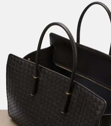 Bottega Veneta Barbara Intrecciato leather tote bag | Thumbnail 2