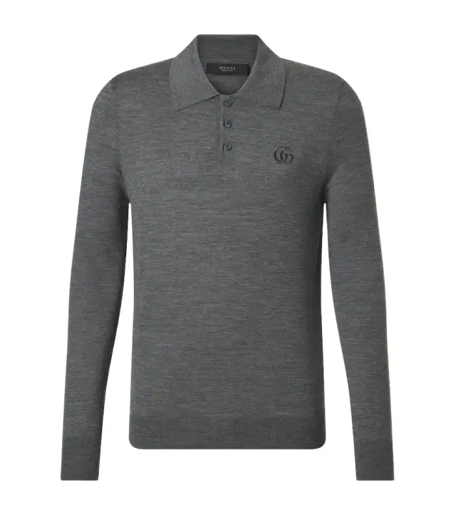 Gucci Double G wool polo sweater