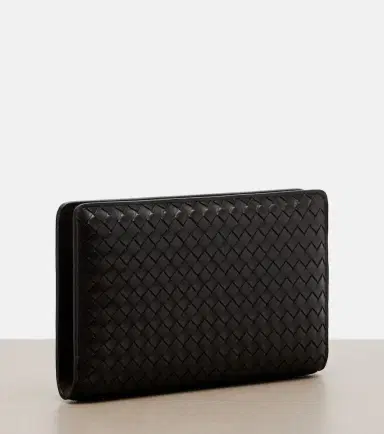 Bottega Veneta Agenda Intrecciato leather clutch | Thumbnail 2
