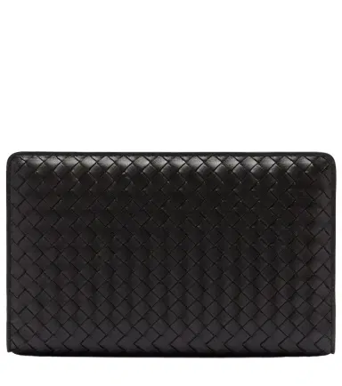 Bottega Veneta Agenda Intrecciato leather clutch | Thumbnail 1