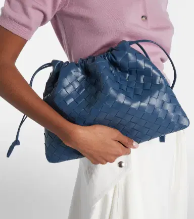 Bottega Veneta Dustbag Intrecciato Medium leather pouch | Thumbnail 5