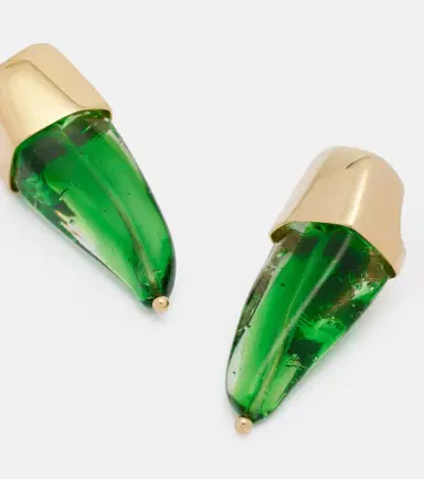 Bottega Veneta Prisma glass earrings | Thumbnail 5