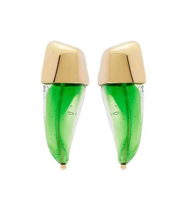 Bottega Veneta Prisma glass earrings