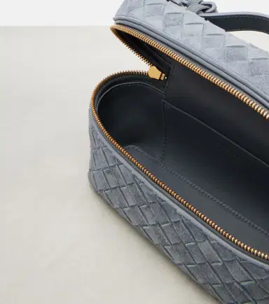 Bottega Veneta Bang Bang Intrecciato suede vanity bag | Thumbnail 3
