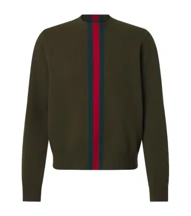 Gucci Web Stripe wool sweater | Thumbnail 1