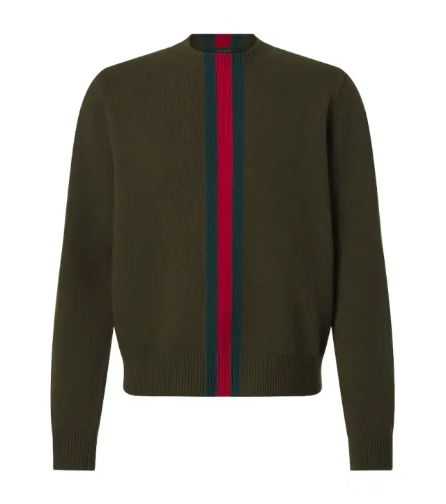 Gucci Web Stripe wool sweater