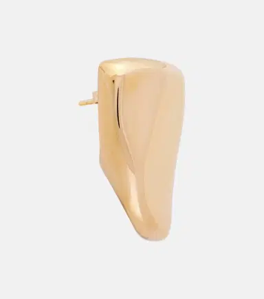 Bottega Veneta Prisma Small 18kt gold-plated earrings | Thumbnail 4 Bottega Veneta Prisma Small 18kt gold-plated earrings | Thumbnail 4