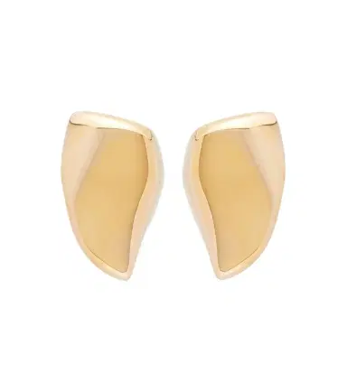 Bottega Veneta Prisma Small 18kt gold-plated earrings | Thumbnail 1 Bottega Veneta Prisma Small 18kt gold-plated earrings | Thumbnail 1