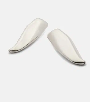 Bottega Veneta Prisma sterling silver earrings | Thumbnail 5