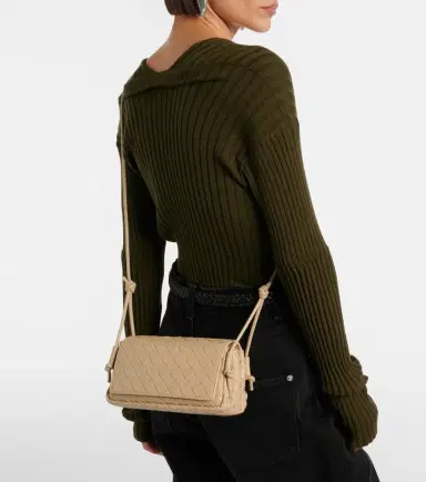 Bottega Veneta Notturno Intrecciato leather crossbody bag | Thumbnail 4