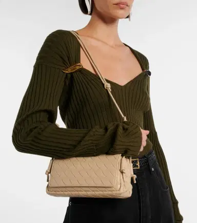 Bottega Veneta Notturno Intrecciato leather crossbody bag | Thumbnail 5