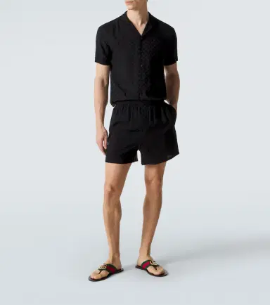 Gucci Riviera GG leather thong sandals | Thumbnail 7