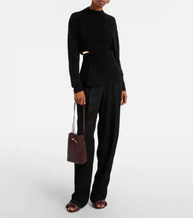 Bottega Veneta Andiamo Intrecciato leather phone pouch | Thumbnail 4