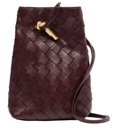 Bottega Veneta Andiamo Intrecciato leather phone pouch | Thumbnail 1