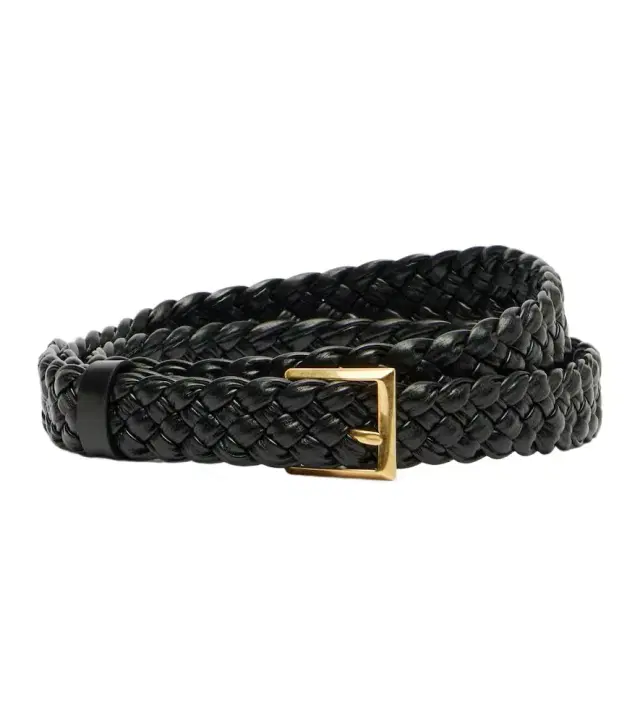 Solo Intreccio leather belt
