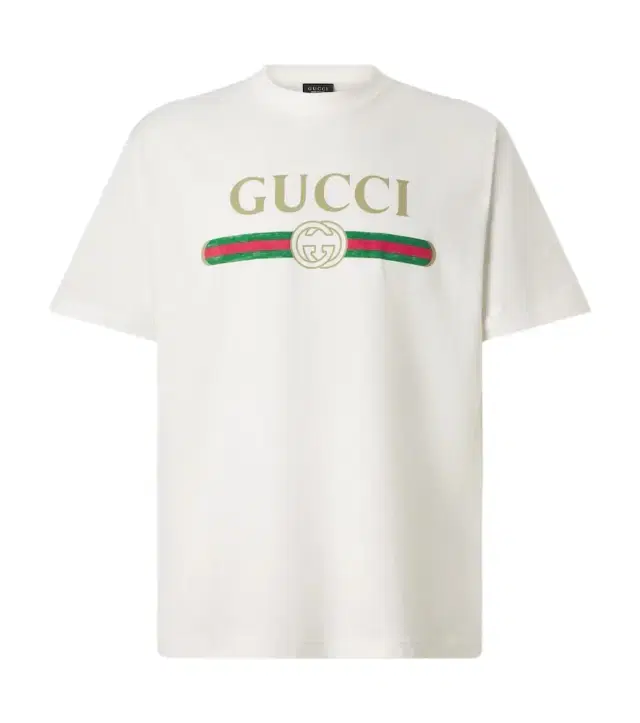 Gucci Logo cotton and silk jersey T-shirt