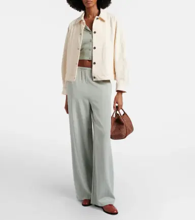 Max Mara Marin Small leather-trimmed top-handle bag | Thumbnail 7 Max Mara Marin Small leather-trimmed top-handle bag | Thumbnail 7
