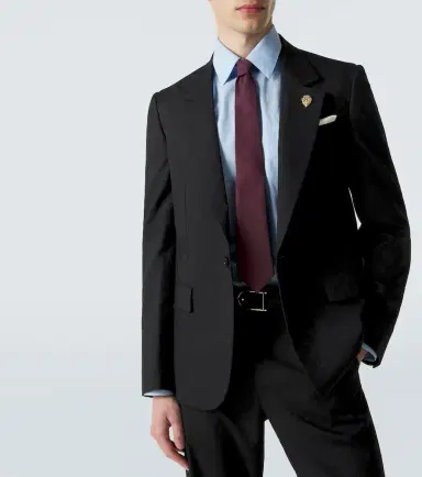 Gucci GG cotton and silk jacquard tie | Thumbnail 3
