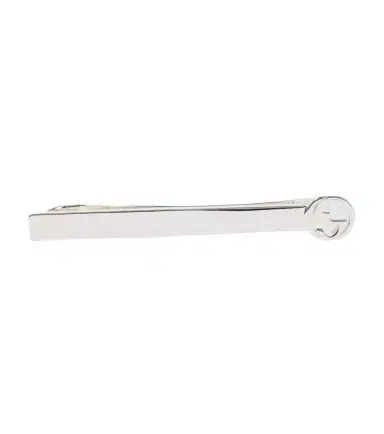 Gucci Interlocking G 925 sterling silver tie bar | Thumbnail 1