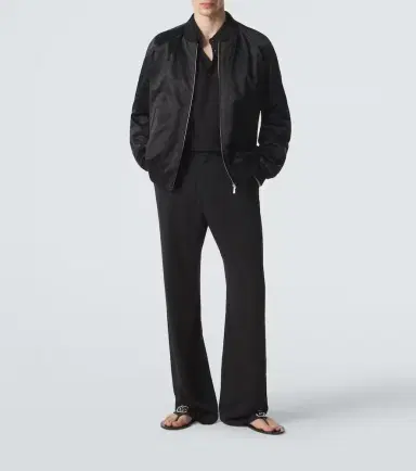Gucci GG cotton-blend satin jacket | Thumbnail 2 Gucci GG cotton-blend satin jacket | Thumbnail 2