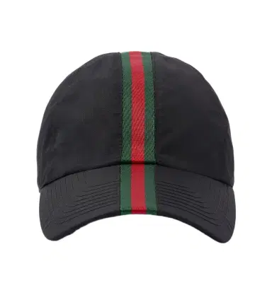 Gucci Web Stripe canvas baseball cap | Thumbnail 1 Gucci Web Stripe canvas baseball cap | Thumbnail 1