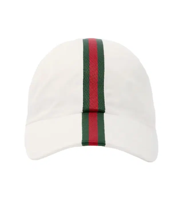 Web tripe baseball cap