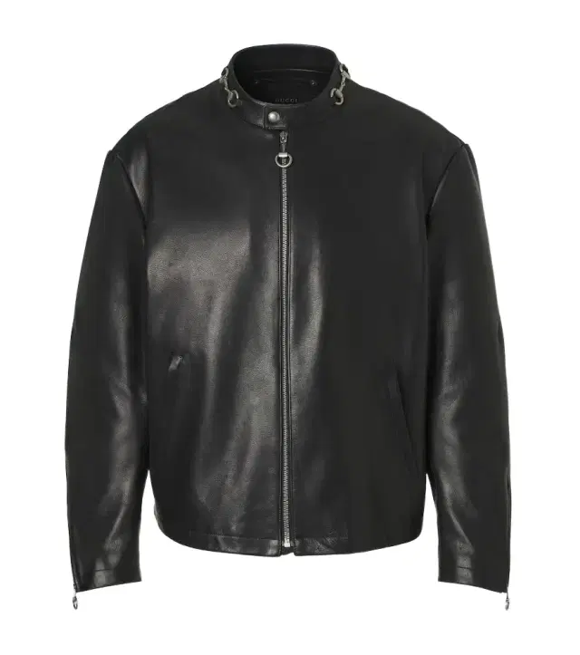 Gucci Horsebit leather jacket