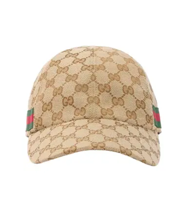Gucci GG Canvas Web Stripe baseball cap | Thumbnail 1