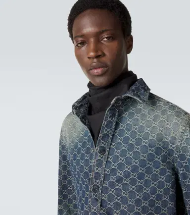 Gucci GG cotton and silk pocket square | Thumbnail 3