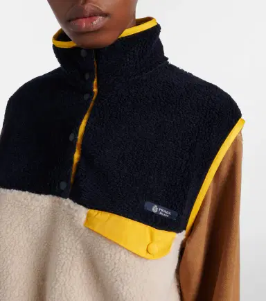 Prada Cropped teddy vest | Thumbnail 2 Prada Cropped teddy vest | Thumbnail 2