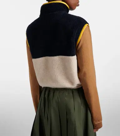Prada Cropped teddy vest | Thumbnail 4 Prada Cropped teddy vest | Thumbnail 4