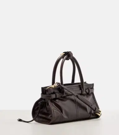 Prada Bonnie Mini leather top-handle bag | Thumbnail 2 Prada Bonnie Mini leather top-handle bag | Thumbnail 2