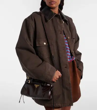 Prada Bonnie Mini leather top-handle bag | Thumbnail 7 Prada Bonnie Mini leather top-handle bag | Thumbnail 7