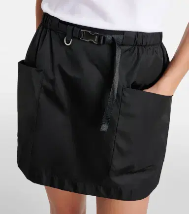Prada Re-Nylon belted miniskirt | Thumbnail 4
