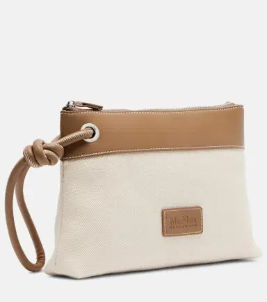 Max Mara Frisia Small canvas pouch | Thumbnail 2