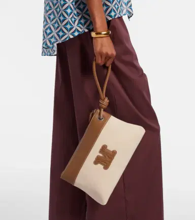 Max Mara Frisia Small canvas pouch | Thumbnail 4