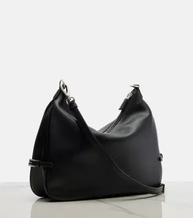 Prada Fold Large leather shoulder bag | Thumbnail 2