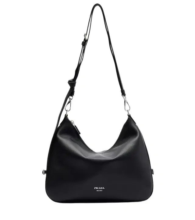 Prada Fold Large leather shoulder bag