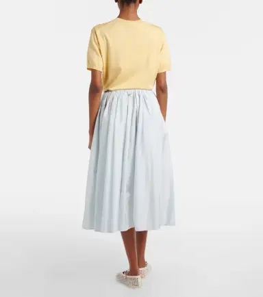 Prada Re-Nylon midi skirt | Thumbnail 5 Prada Re-Nylon midi skirt | Thumbnail 5