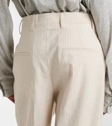 Dries Van Noten Pilar striped cotton-blend straight pants | Thumbnail 3 Dries Van Noten Pilar striped cotton-blend straight pants | Thumbnail 3
