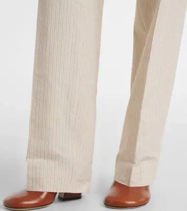 Dries Van Noten Pilar striped cotton-blend straight pants | Thumbnail 6 Dries Van Noten Pilar striped cotton-blend straight pants | Thumbnail 6